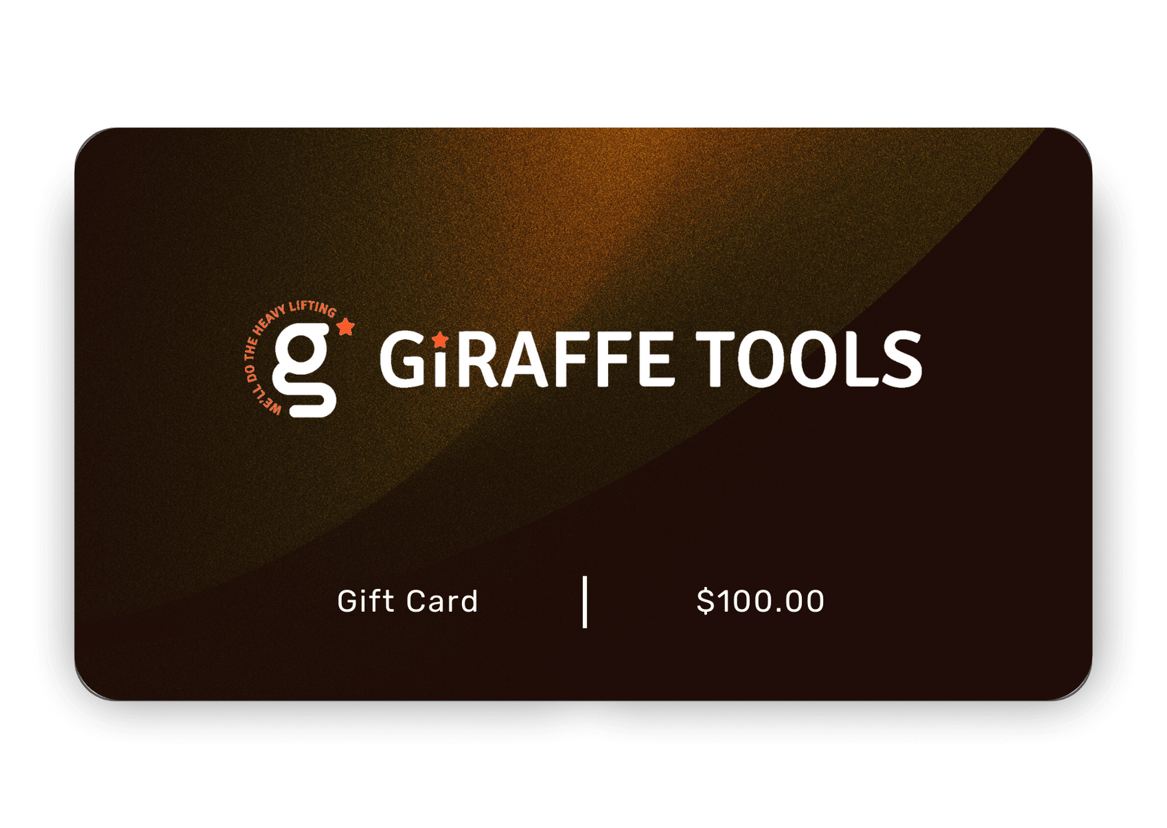 Giraffe Tools Gift Card
